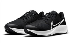 Nike Air Zoom Pegasus 38 Size 5Y Black/White Running Shoes NEW