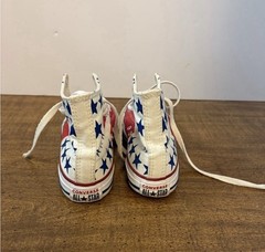 Converse all star high top American flag USA shoes kids 2 cl