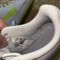 Nike Air Force 1 LV8 3 Wolf Gray,Green, White Sneakers Shoes Size 13 C