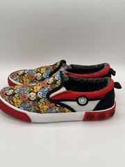 Ground Up Pokemon Slip On Canvas Skate Sneakers Unisex Youth Teens Size 6