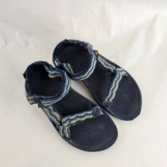 Teva Hurricane 2 XLT Blue Adjustable Sandals Kids Size 3 Summer Sandals Youth