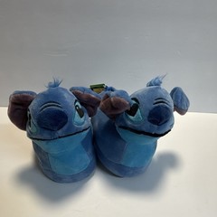 Disney Stitch Pop Up Ears Plush Slip-On Slippers Blue children’s 9/10
