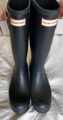 Hunter Original Kids Rain Boots – Black Unisex UK4 US5B/6G EU37 JFT6000RMA