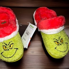 Grinch Crocs Kids Size C13