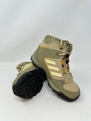 adidas Kid’s Terrex Hyperhiker Hiking Shoes GZ9215-US:11K, Beige Tone, M3(C223T)