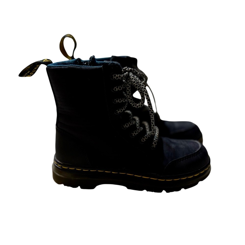 Dr. Martens 1460 Smooth Leather Combat Boots – Black – Style 26628001 – Size 12