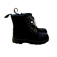 Dr. Martens 1460 Smooth Leather Combat Boots – Black – Style 26628001 – Size 12