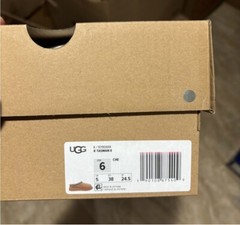 UGG Kids Tasman II Chestnut Slipper Shoe With 100% Authentic 1019066K Size 35-38