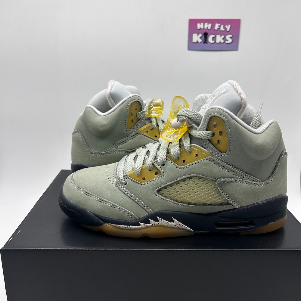 Size 4Y Nike Air Jordan 5 Retro Jade Desert Sand Green NEW (With Box) 440888-300