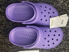 Crocs Kids‘ Classic Clogs Size 4 – Mystic Purple