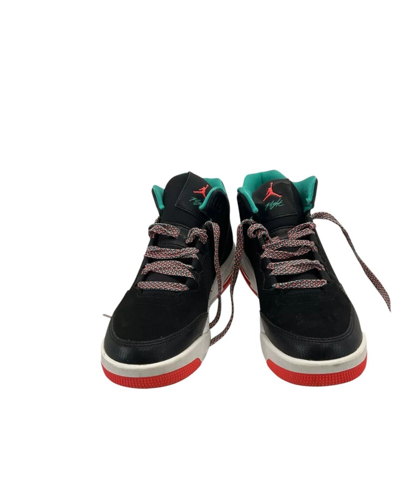 Nike Air Jordan Flight Origin 2 GG Black Lava Retro Lace-Up Basketball Shoe 5.5Y