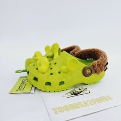 Crocs Classic Dreamworks Shrek Clog Size C12 Kid’s Green NEW