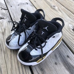 Nike Air Jordan Retro Dub Zero 8C Black Metallic Gold White 311047-005