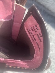 kids boots size 1