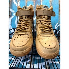 Nike Air Force 1 High GS Flax Wheat Size 4Y/W5.5 (807617-200 )