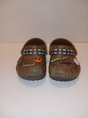 Crocs Star Wars Chewbacca Fur Lined Clogs With Jibitz Charms Brown Toddler C 6