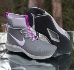 Nike Binzie Boot Smoke Grey Size 5Y Violet Frost BQ5380-003
