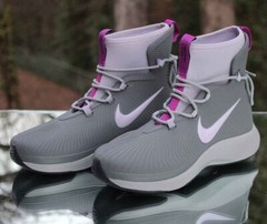 Nike Binzie Boot Smoke Grey Size 5Y Violet Frost BQ5380-003