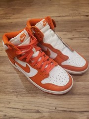 Nike Dunk High 2020 Syracuse Orange White Size 6Y Shoes Sneakers Rare