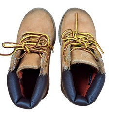 Timberland Light Brown Leather Waterproof Toddler Boots Size 10