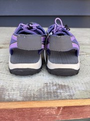 Northside Kids Sport Sandals Purple Gray Size 4 Youth Closed Toe Hiking NWT