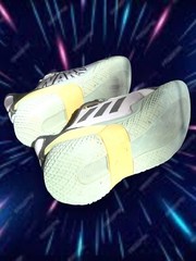 Adidas Disney Star Wars 4UTURE Runner Shoes kids youth 5 Yoda Jedi Master Rare