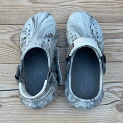 Crocs Echo Marbled Clog Kids Size J5 / Women’s Size 7