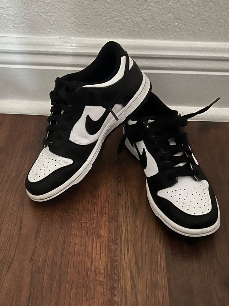 panda dunks kids size 4.5 mid condition no box
