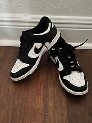 panda dunks kids size 4.5 mid condition no box