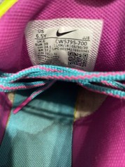 NIKE AIR MAX 90 LTR Volt/ FIRE PINK/ GREEN CW5795-700 GS Youth 6.5Y Women’s 8