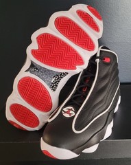 NEW AUTHENTIC JORDAN PRO STRONG (GS) „BLACK WHITE UNIVERSITY RED“ US 5.5 Y