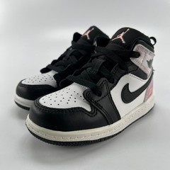 Jordan 1 Mid SE TD Zen Master Black Bleached Coral White DM6217-001 Mens 8C