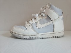Nike Dunk High GS Size 5Y Summit White Pure Platinum DB2179 107