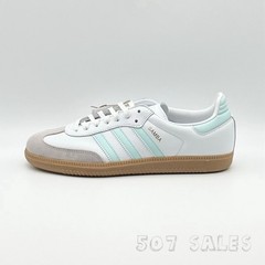 Adidas Samba OG J Cloud White Semi Flash Aqua Gum JP5481 – Size 6.5