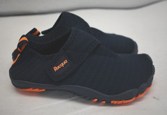 Racqua EVA Sole Ultra Light Water Shoes Kid Blue Orange Lightweight Barefoot 6.5