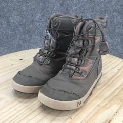 Merrell Boots Youth 2M Bank 2.0 Mid Calf Winter Snow MK265349 Gray Multicolor