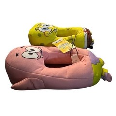 Nickelodeon Spongebob Patrick Boys Youth Slippers Shoes Size 11 12