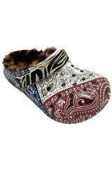 Crocs Kid’s Unisex Gone Wild Lined Clog Multi/Bandana/Animal Mix