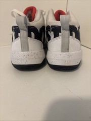Youth Size 5y Nike Team Hustle Black, Red & White Sneakers Basketball