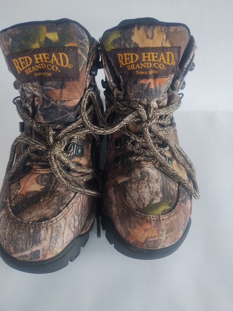 red head boots Kids