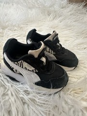 Size 5C Puma Black And White Zebra Sneakers