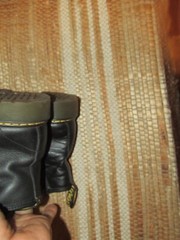 Dr Martens 1460 J Pascal Black Leather Zipper Unisex Youth Combat Boot Size 3