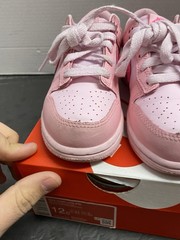 Nike Dunk Low PS Triple Pink DH9756-600 Kids Preschool Shoes 12c