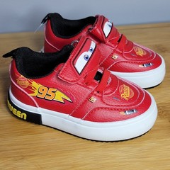 Disney Pixar Ground Up Lightning McQueen Red Kids Sneakers BTPX45GU009 Size 5