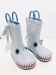 Children’s Rain Boot -Size 7, Roos Shark
