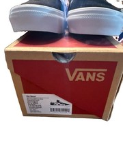 VANS Old Skool Checkerboard Black/ White Lace-Up Suede Kids 13.5 Low Top