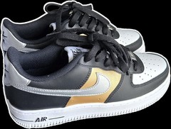 Nike Air Force 1 Low Top Leather Sneakers Kids 5Y /Women’s 6.5