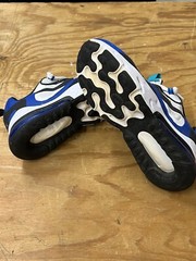 NIKE AIR MAX 270 REACT WHITE BQ0103-105 4 YOUTH SNEAKER