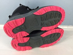 NIKE ACG Black Leather Boots Textile Kids Youth 13 Excellent