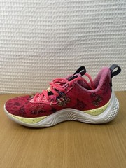 UNDER ARMOUR Curry Flow 10 Unicorn & Butterfly Girl Dad Shoes Size 4.5 Youth